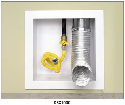 construction solutions plastic and metal dryer vent dbx1000 boxes|plastic dryer vent box diagram.